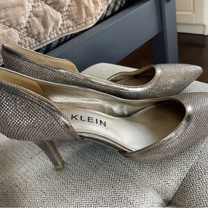 Anne Klein Metallic Heels